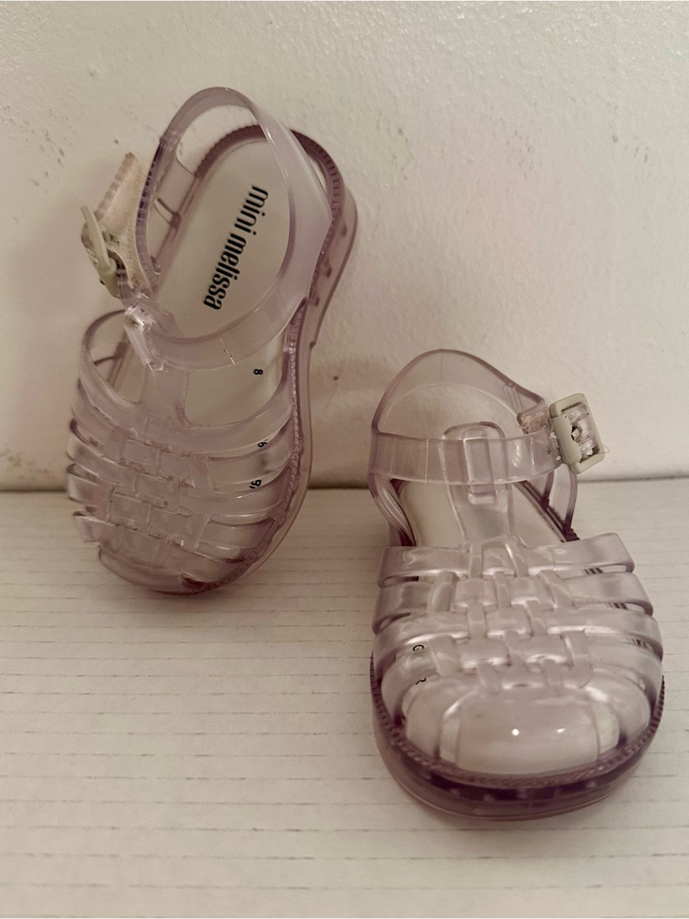Gladiator Clear Jelly Fisherman Sandals - Mini Melissa - Picture 4 of 7